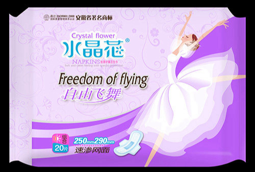 水晶花品牌自由飞舞系列组合20片速渗网面装