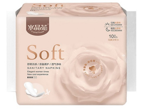 水晶花超柔日用6片夜用4片